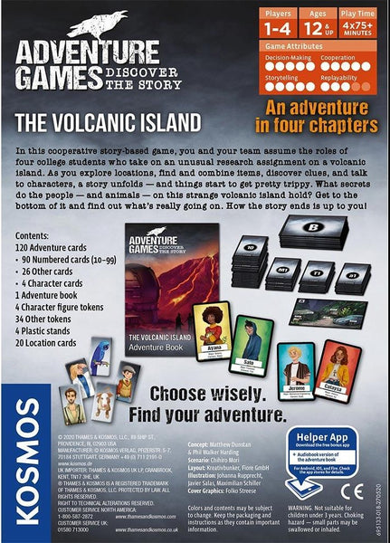 Adventure Game Volcanic Island