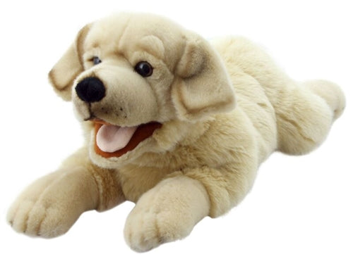 Yellow Labrador Puppet