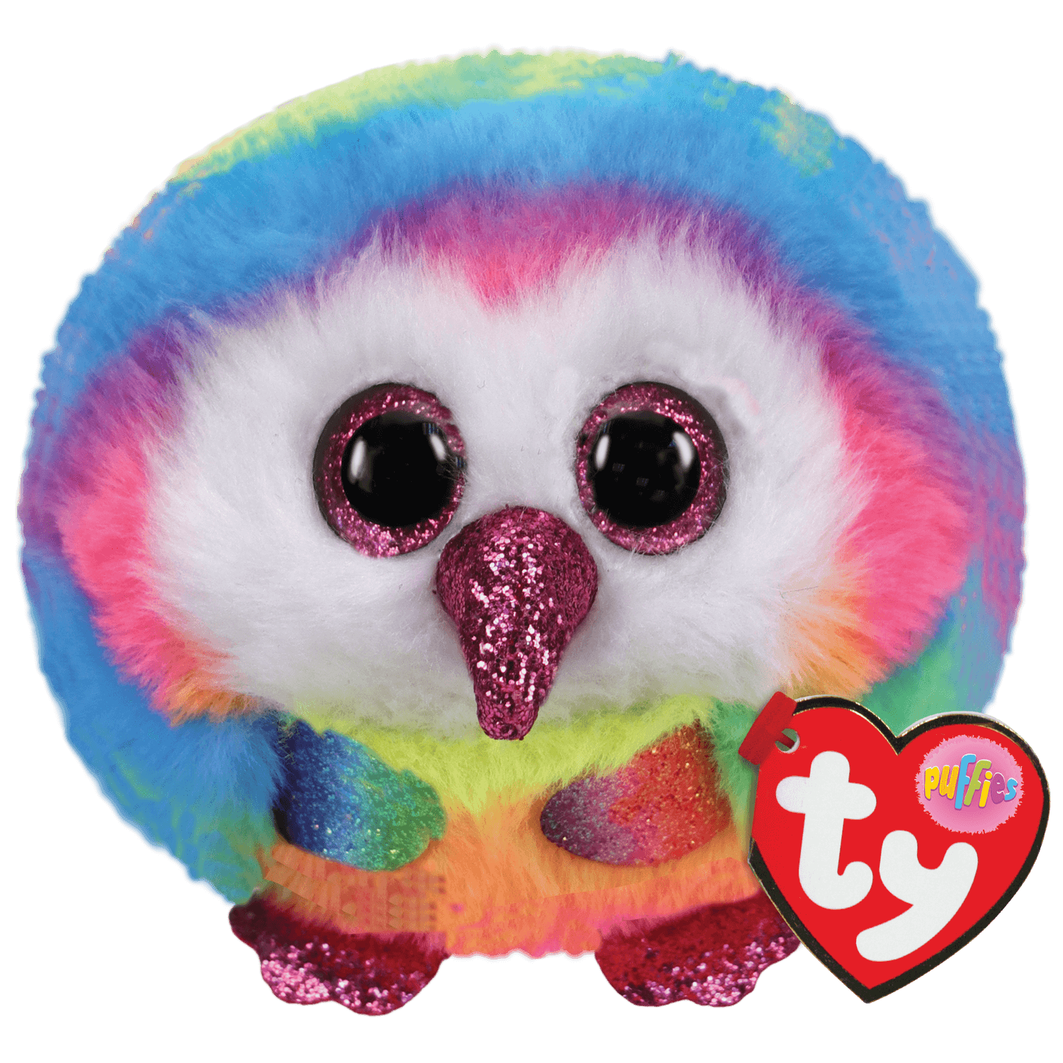 Owen - Multicolored Owl - Puffies