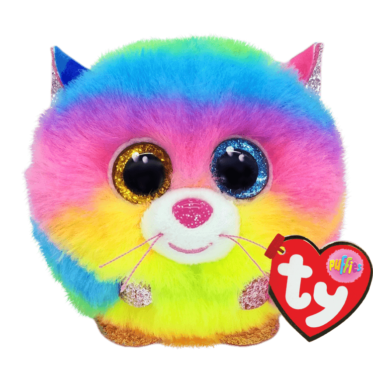 Gizmo - Rainbow Cat - Puffies