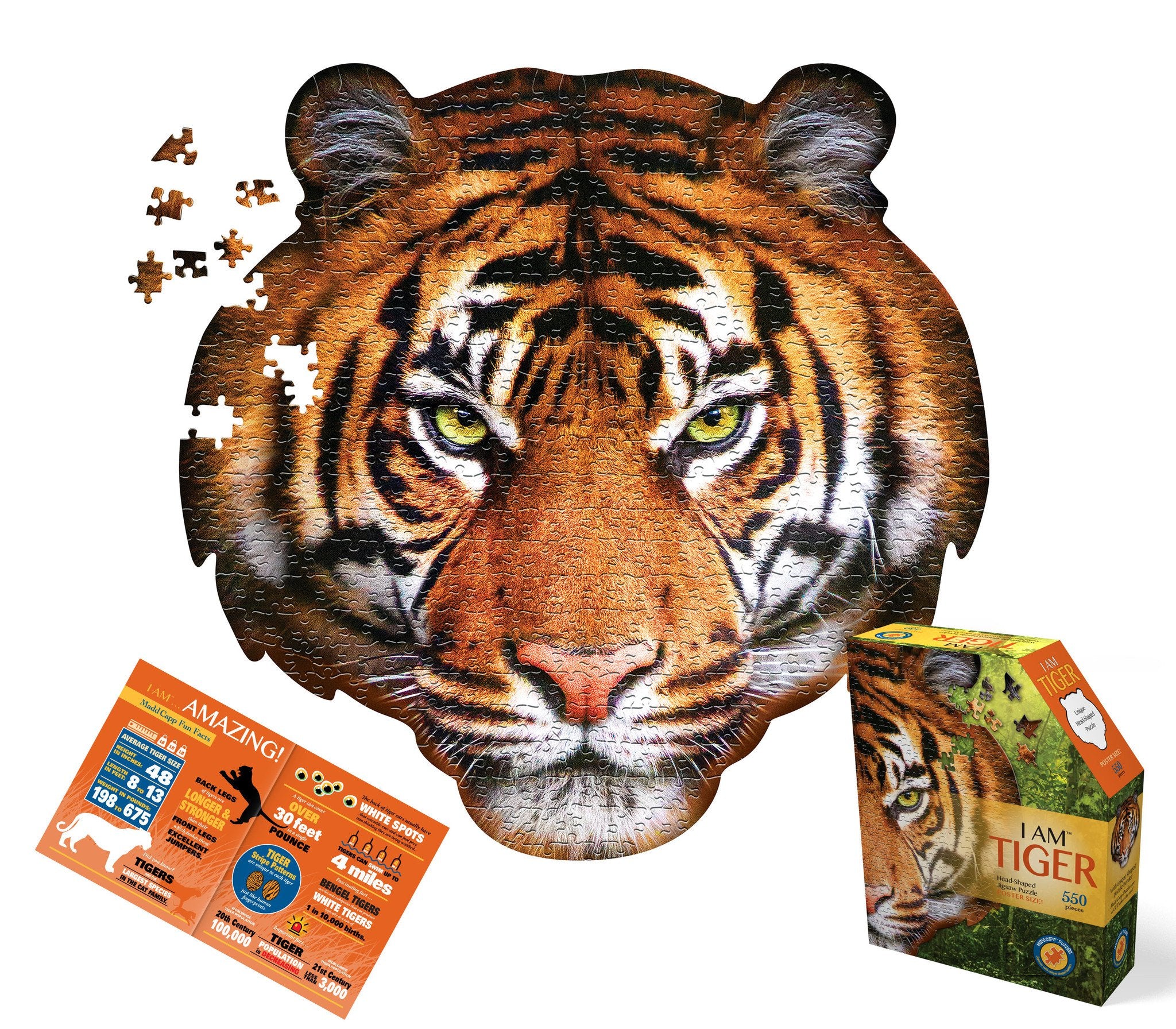I Am Tiger 550pc Puzzle