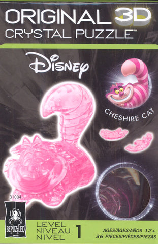 Cheshire Cat 3D Crystal Puzzle