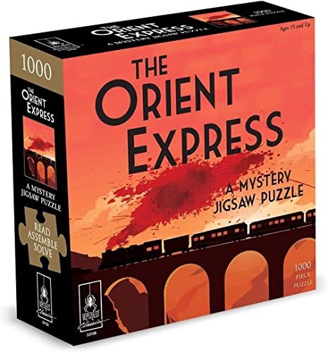 Orient Express 1000 pc Mystery Puzzle