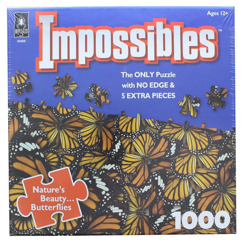Nature's Beauty Butterflies Impossible Puzzle