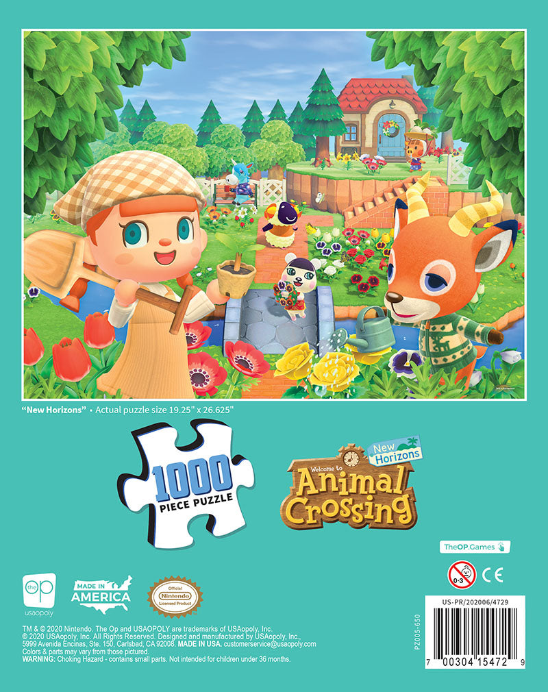 1000pc Animal Crossing Puzzle