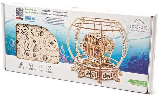 UGears Mechanical Aquarium Kit