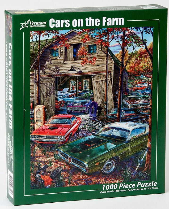 Cars on the Farm 1000pc Puzzle