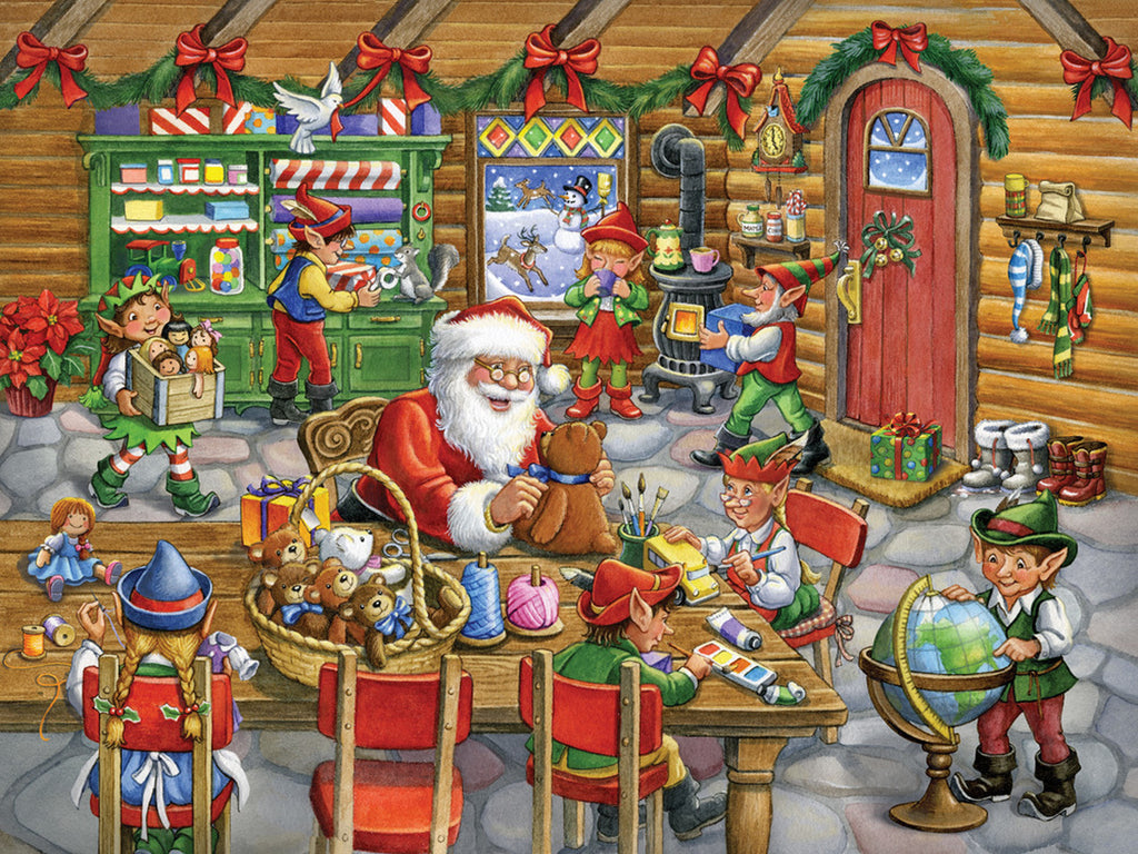 550pc Santa's Workshop Puzzle