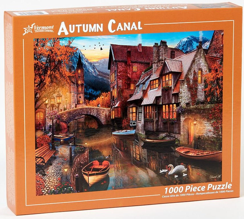 Autumn Canal 1000pc Puzzle