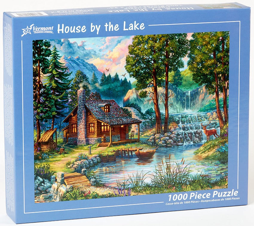House by the Lake 1000pc Puzzle