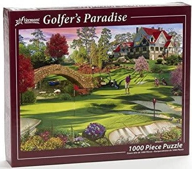 Golfer's Paradise 1000pc Puzzle
