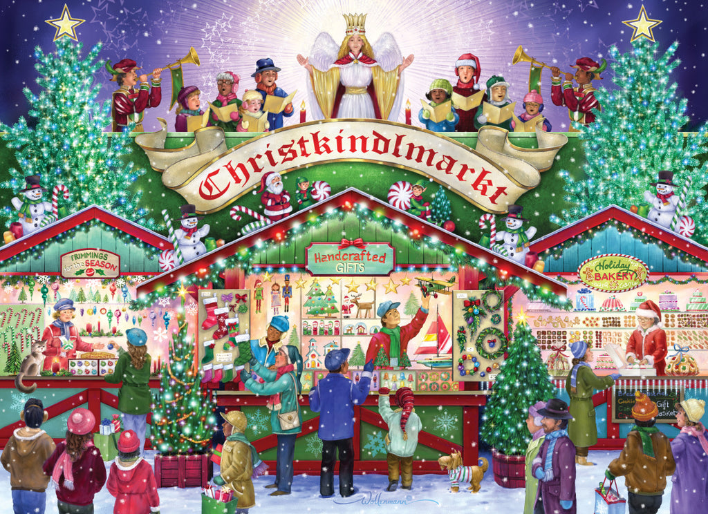 1000pc Christkindlemarkt Puzzl