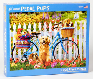 Pedal Pups 1000pc Puzzle