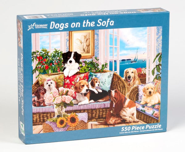 Dogs on the Sofa 550pc Puzzle