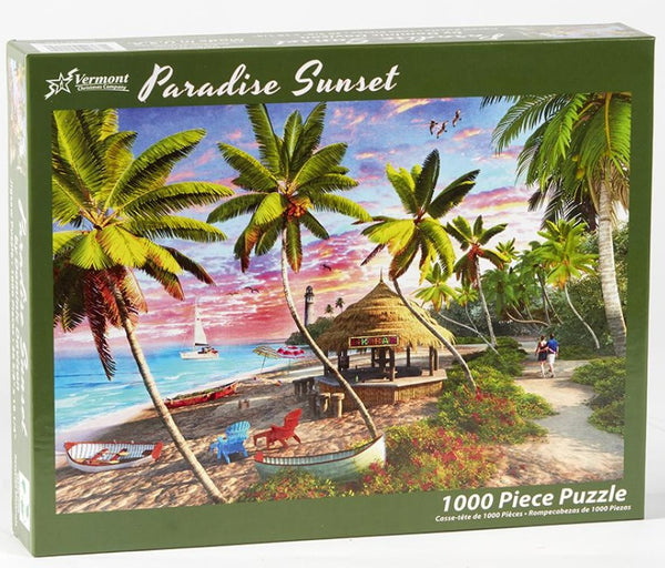 Paradise Sunset 1000pc Puzzle