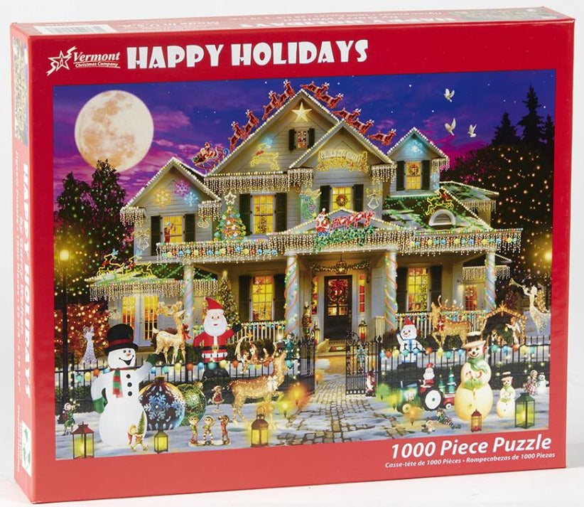 Happy Holidays 1000pc Puzzle