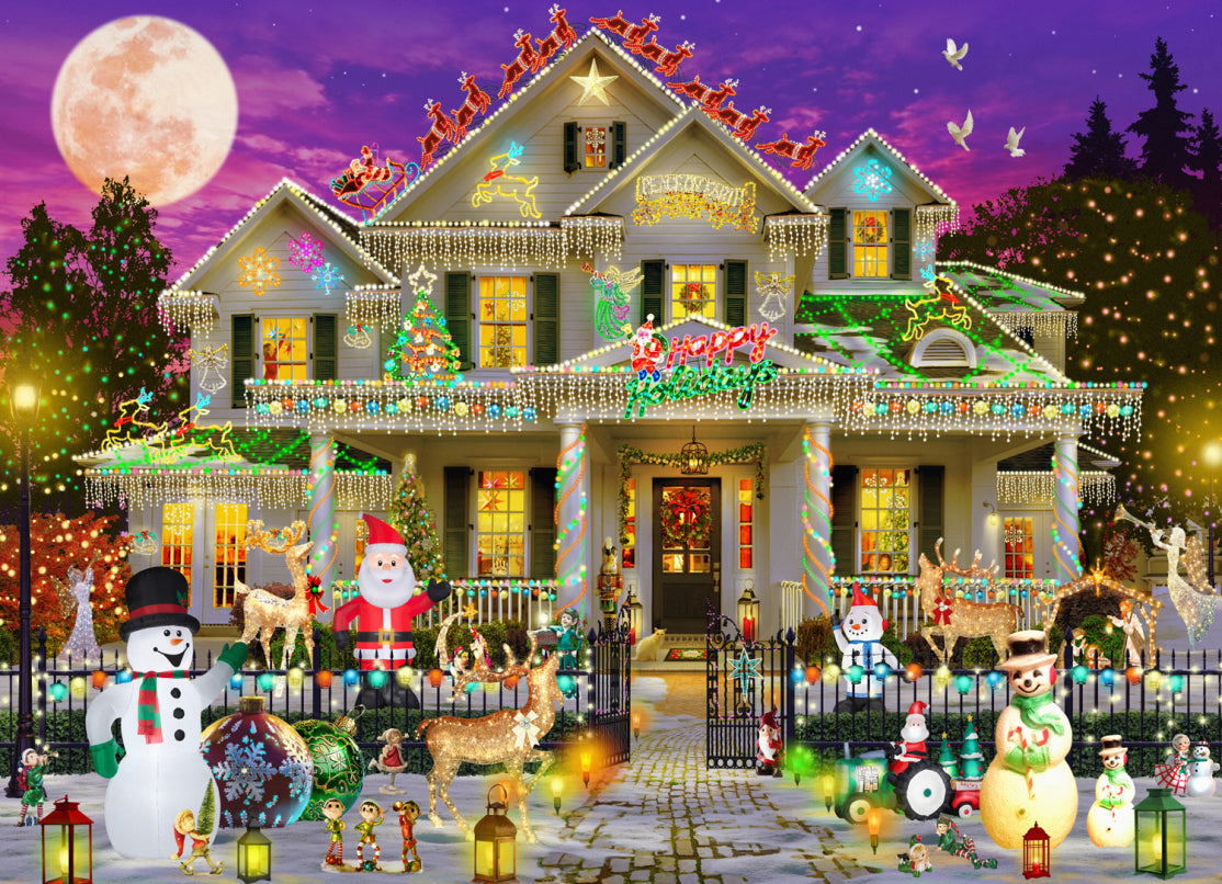 Happy Holidays 1000pc Puzzle