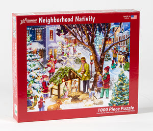 Neighborhood Nativity 1000pc Puzzle