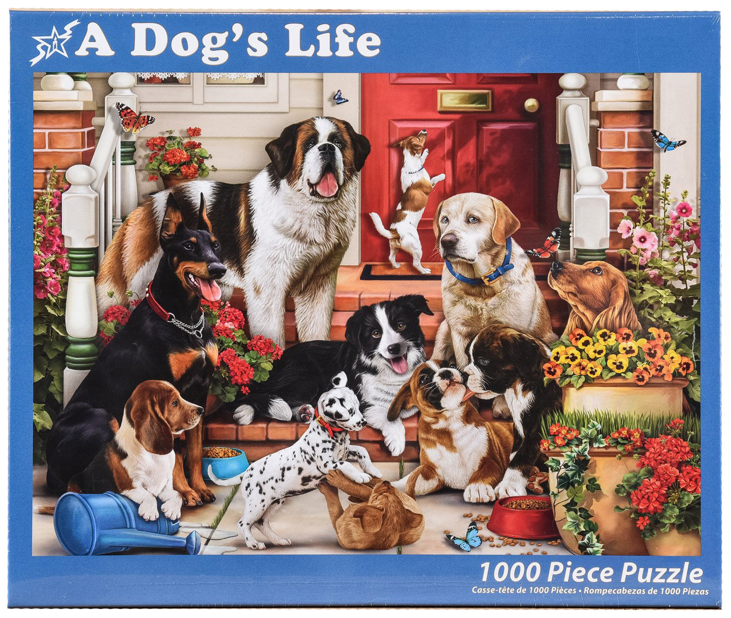 A Dog's Life 1000pc Puzzle