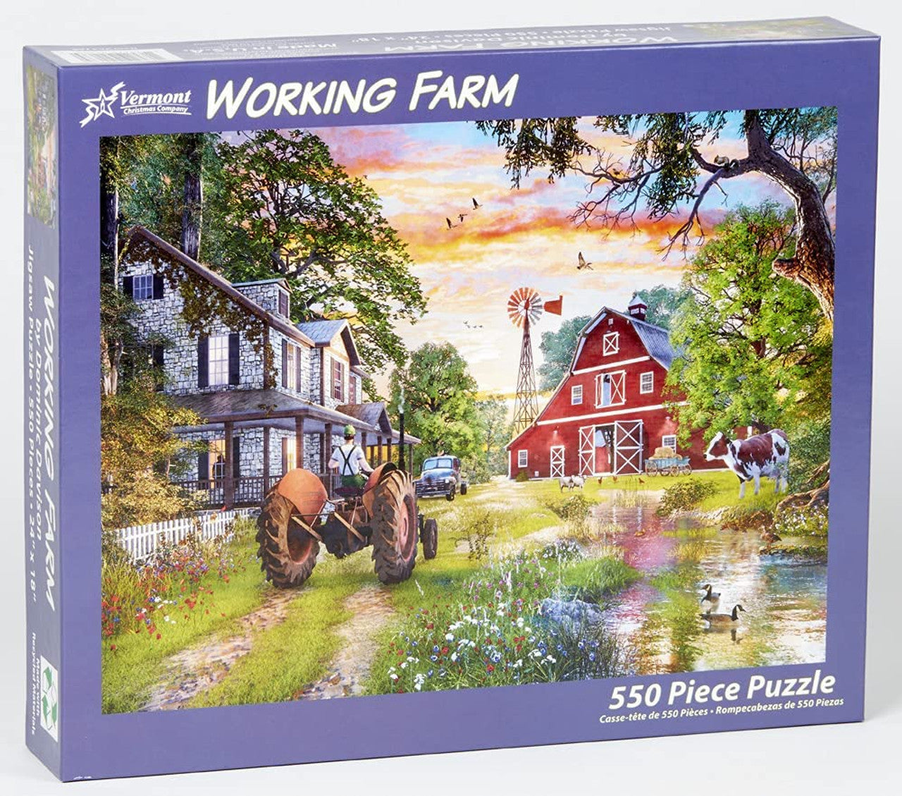 550pc Working Farm Puzzle