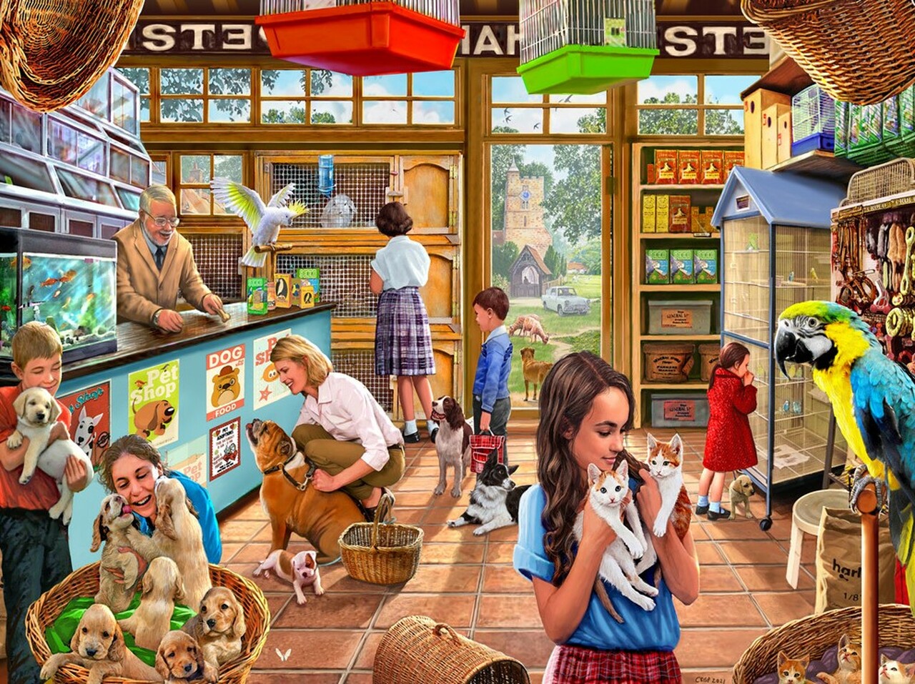 Pet Shop 550pc Puzzle