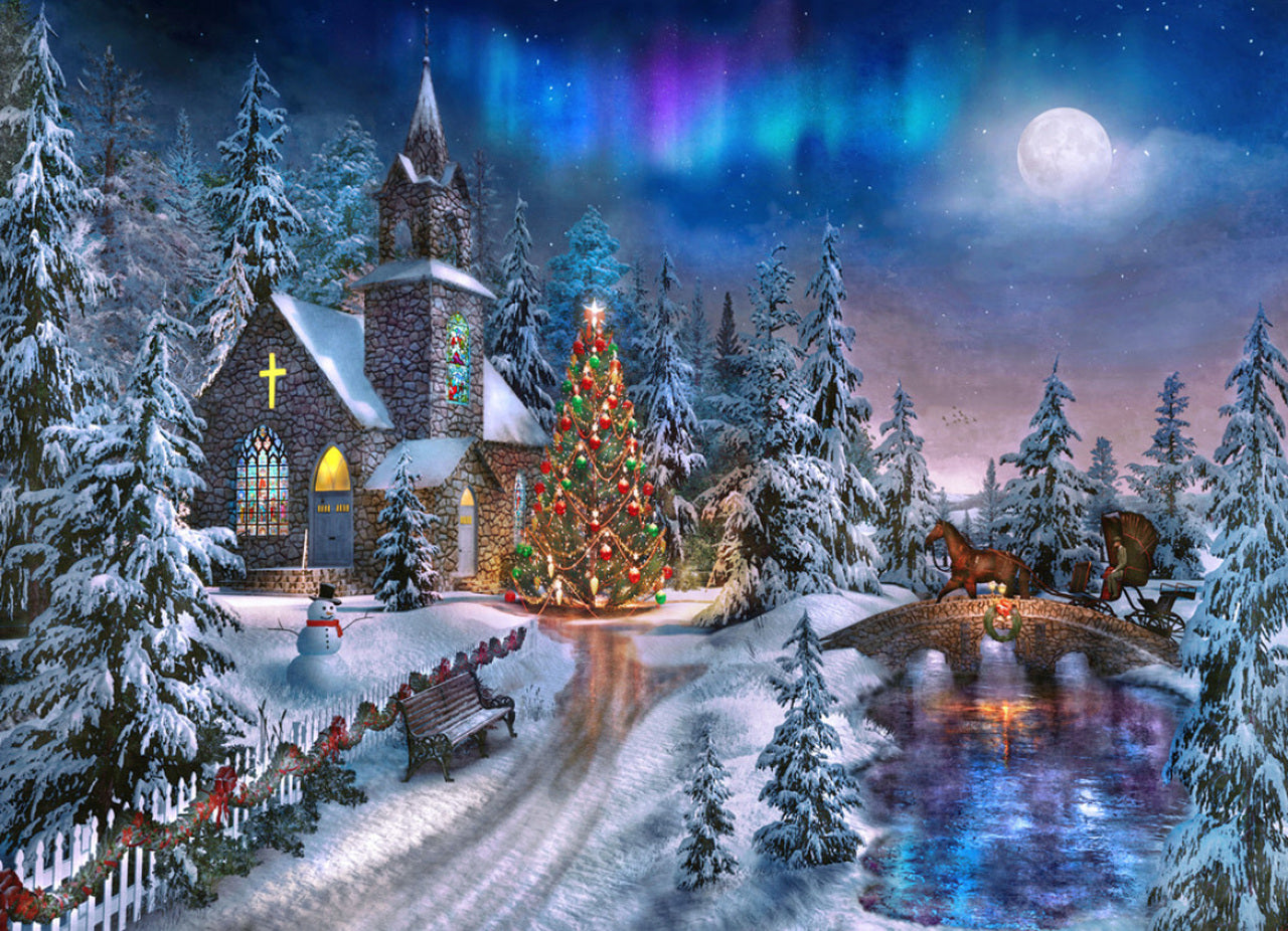 Christmas Night 1000pc Puzzle VC1188