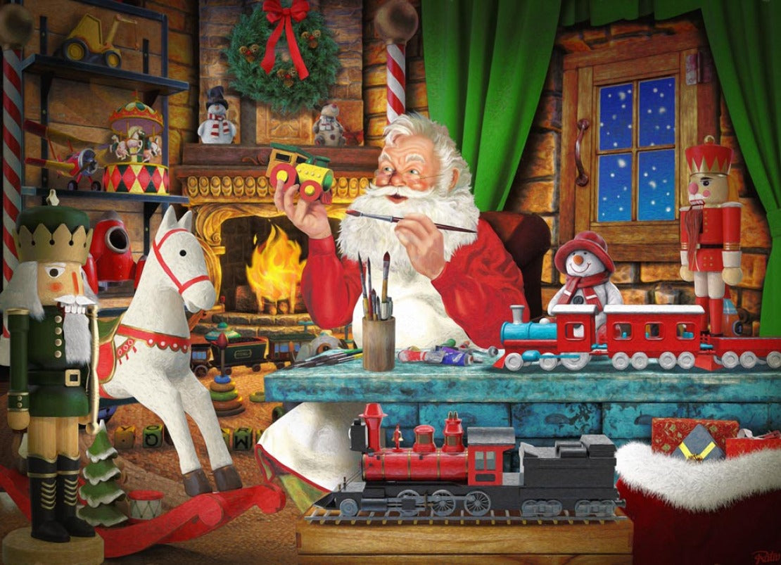 1000pc Santa's Toyworks Puzzle