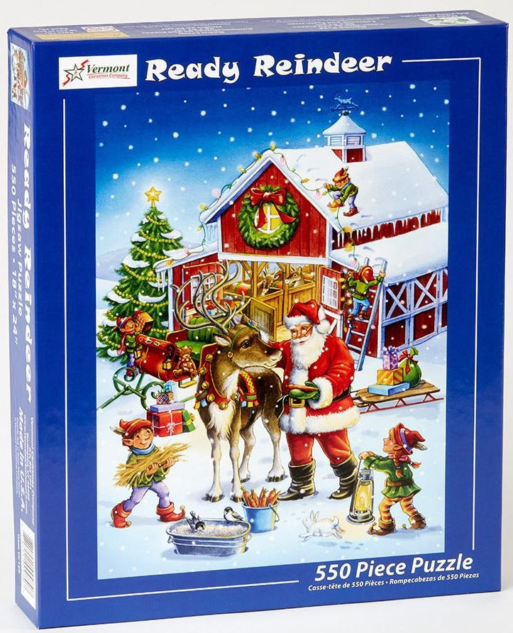 550pc Ready Reindeer Puzzle