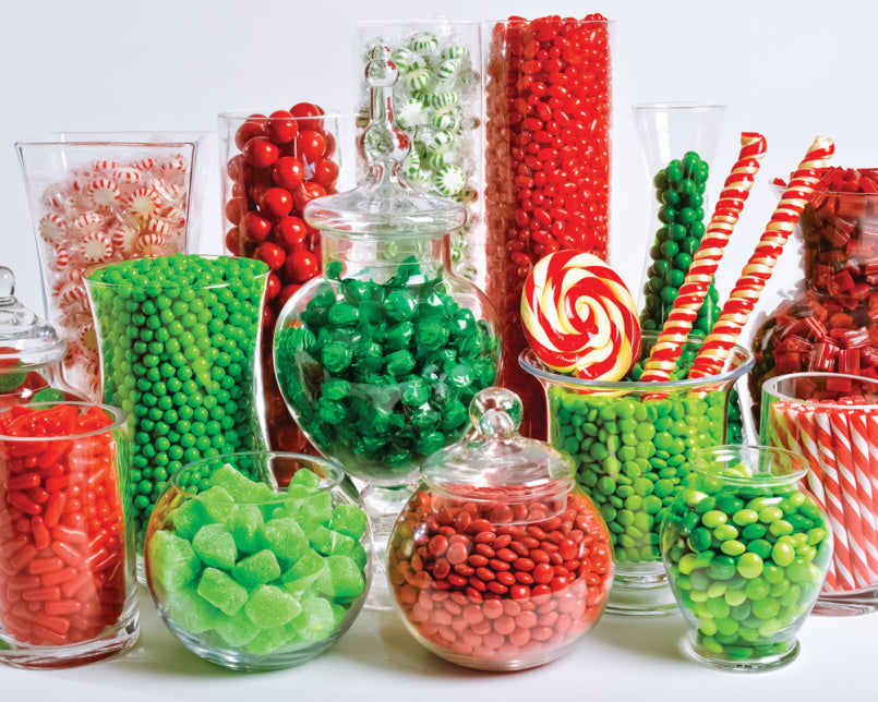 1000pc Christmas Candy Buffet