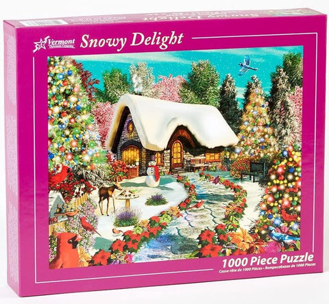 Snowy Delight 1000pc Puzzle