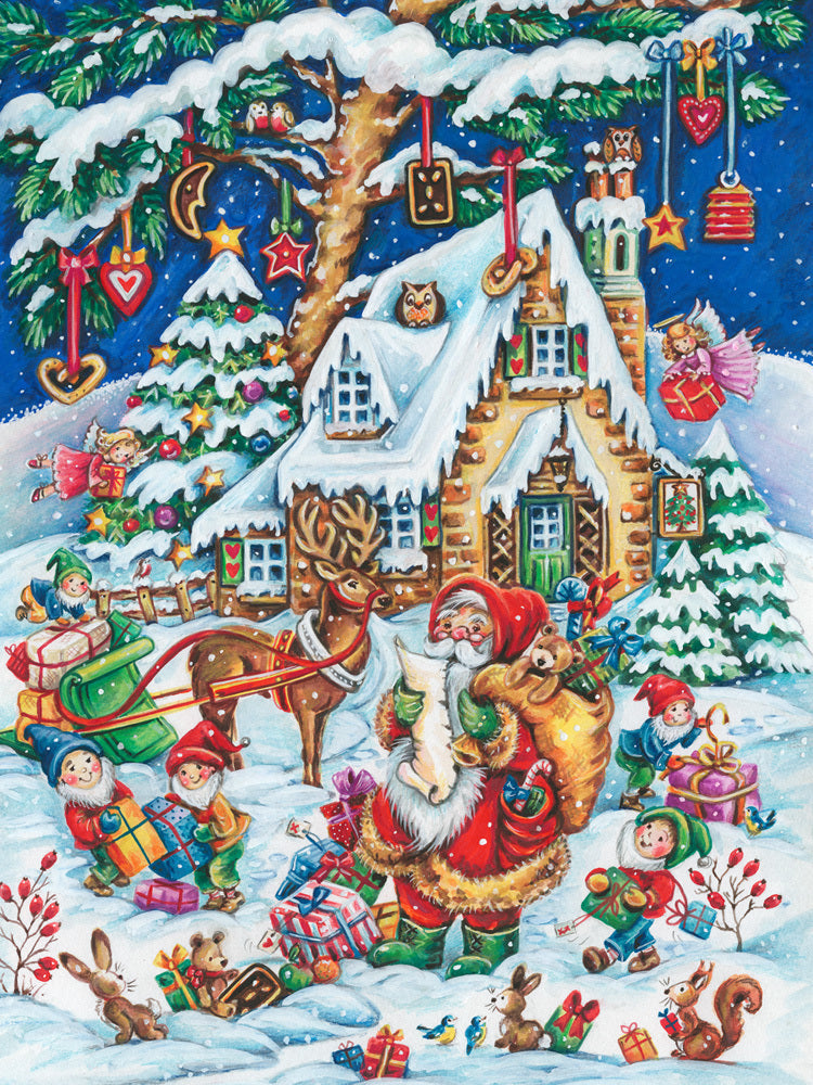550pc Santa's Helpers Puzzle