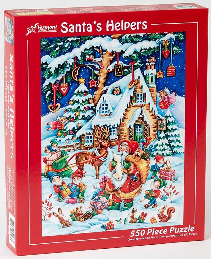 550pc Santa's Helpers Puzzle