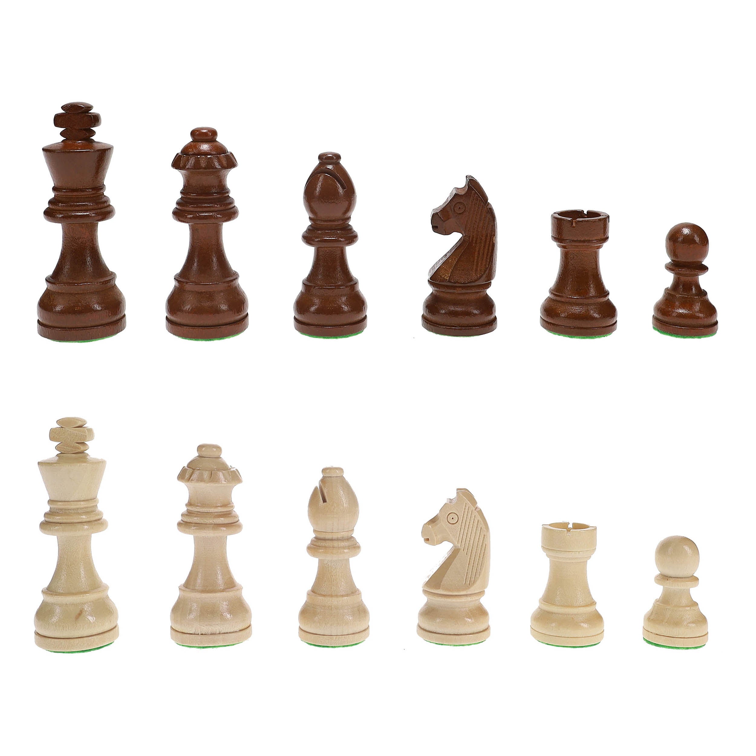3" Wood Chessmen