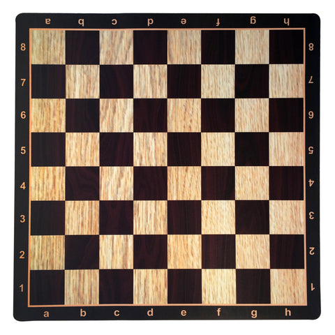 Wenge with Rosewood & Light Wood Mousepad Chessboard