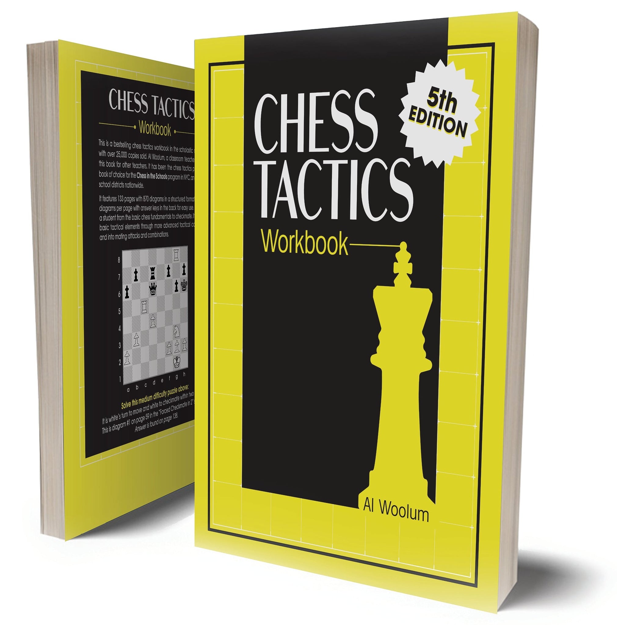 The Chess Tactics Workbook by Al Woolum – 5th Edition