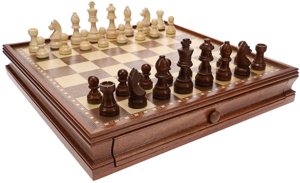 French Chess/Board 15 Brown