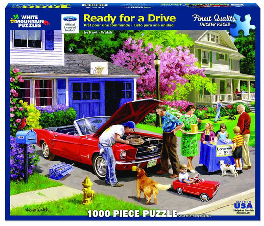 1000pc Ready for A Drive Puzzl