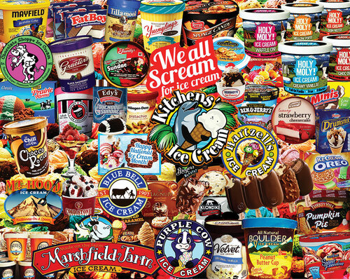 We All Scream for Ice Cream 1000pc Puzzle