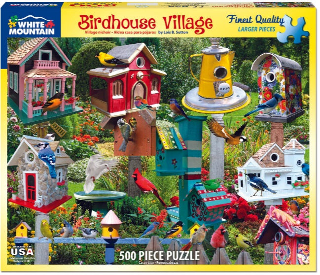 500pc Birdhouse Puzzle
