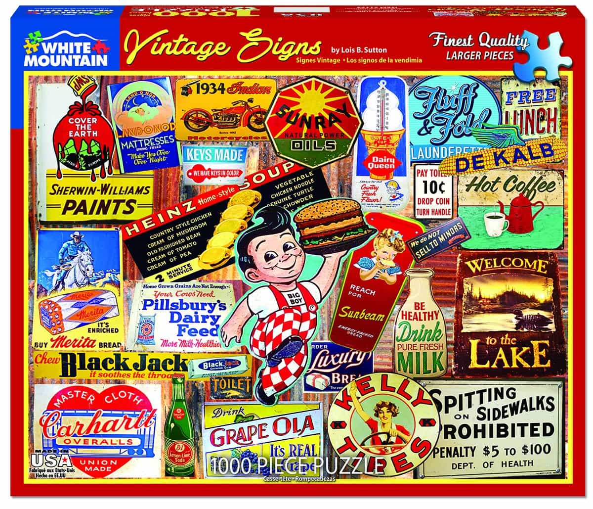 1000pc Vintage Signs Puzzle