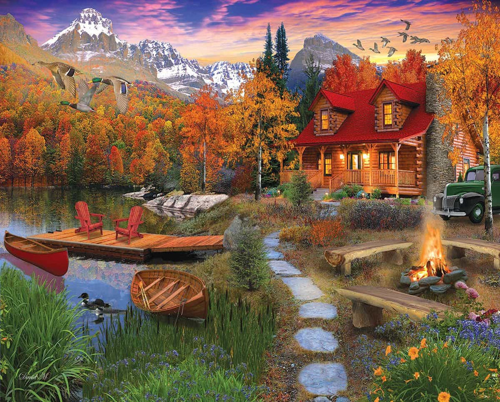 Cozy Cabin 1000pc Puzzle