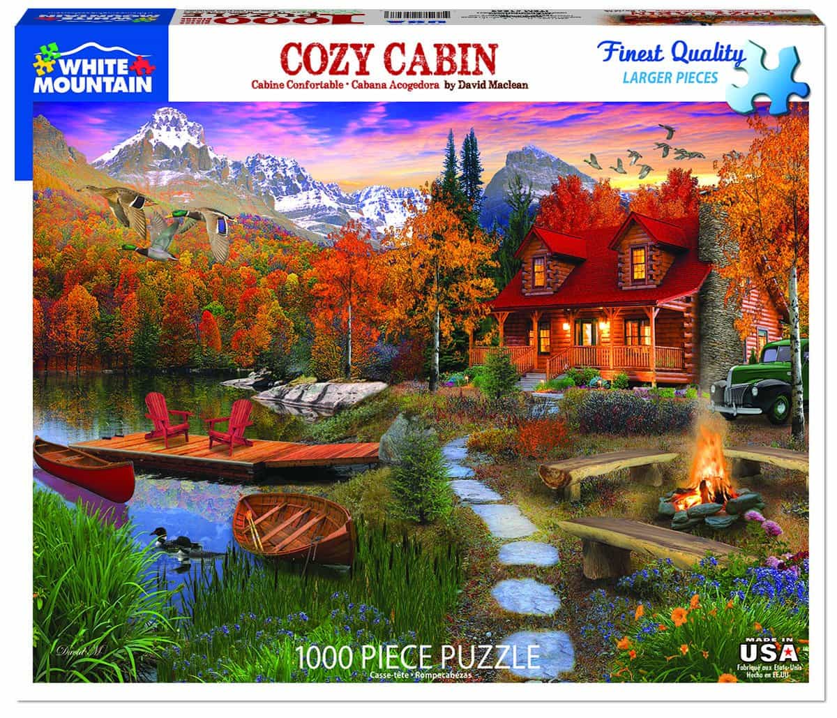 Cozy Cabin 1000pc Puzzle