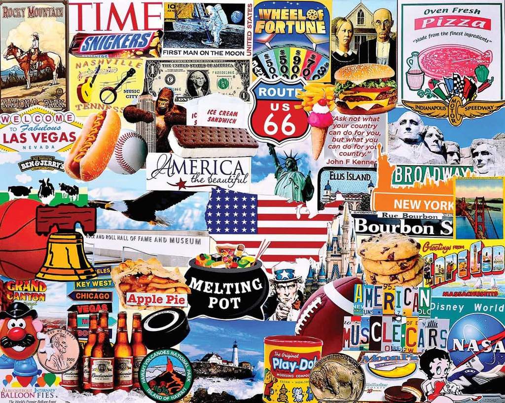 1000pc I Love America Puzzle