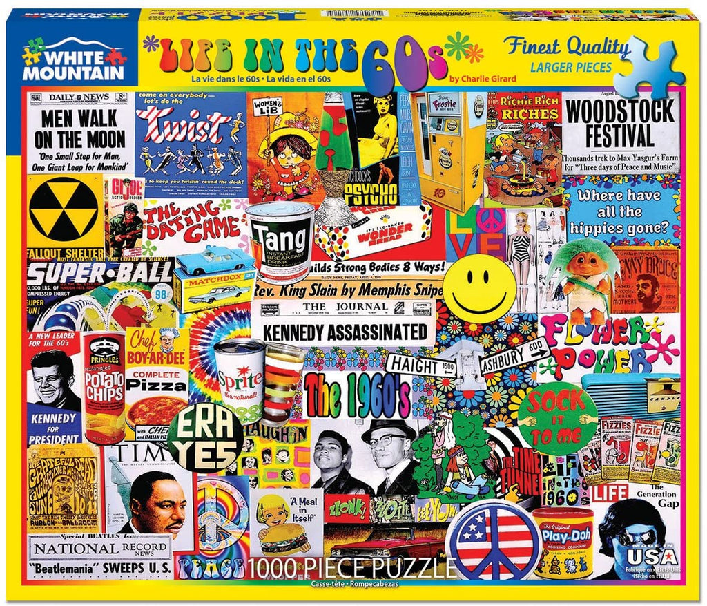 1000pc Life in the 60's Puzzle