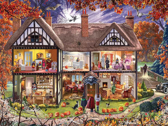 1000pc Halloween House Puzzle
