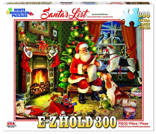 300pc Santa's List Puzzle