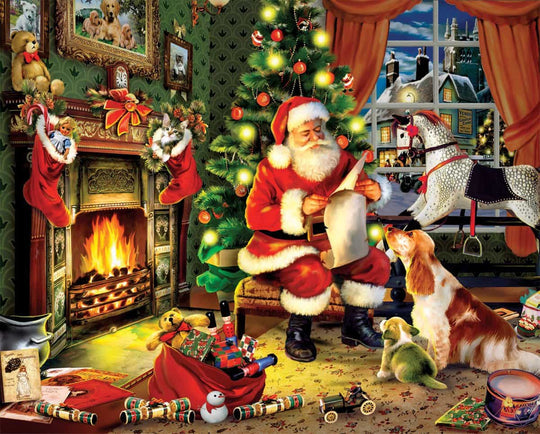 300pc Santa's List Puzzle