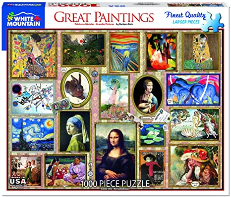 Great Paintings 1000pc Puzzle