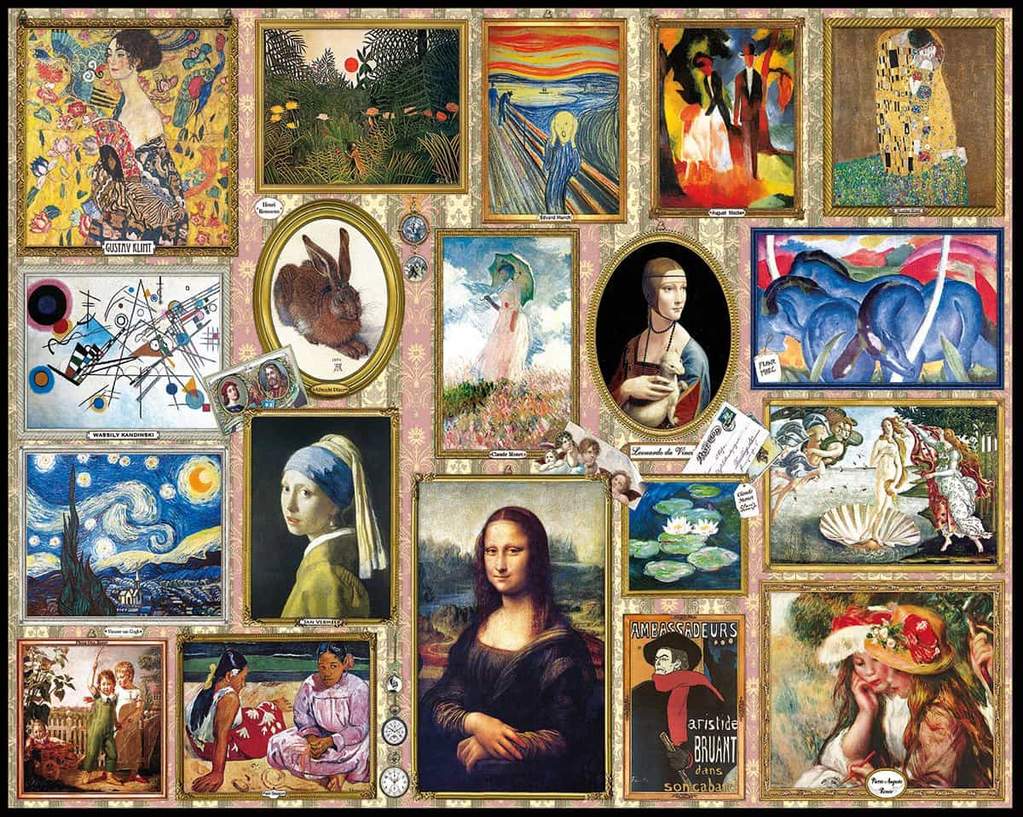 1000pc Great Paintings Puzzle