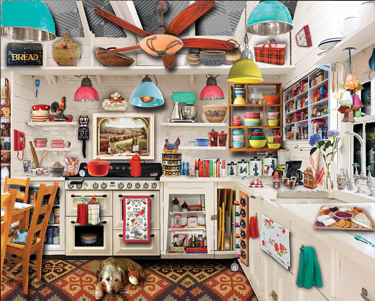 1000pc Retro Kitchen Seek & Fi